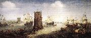 WIERINGEN, Cornelis Claesz van Capture of Damiate oil